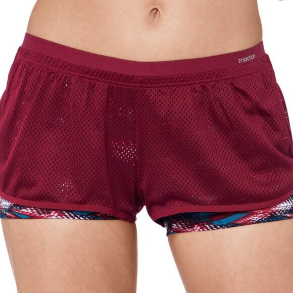 TRIUMPH TRIACTION The Fit-ster Short NWT wood red - Picture 1 of 7